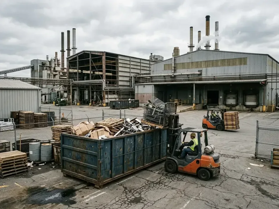 industrial-factory-scrap-conta-003 — frequently asked questions, Cheap Roll-off Dumpster Rentals in Radford, VA